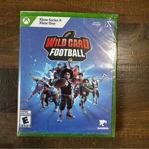 Wild Card Football XBox One / Series X US Version Brand New Sealed Fast Ship